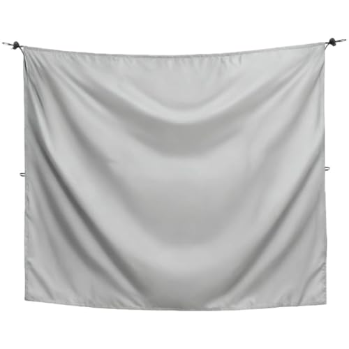 LatoYard Waterproof Oxford Fabric RV Screen Curtain for Outd