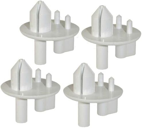 1513082 Refrigerator Crisper Drawer Cover Support Stud for Refrigerators - (4 Pack)