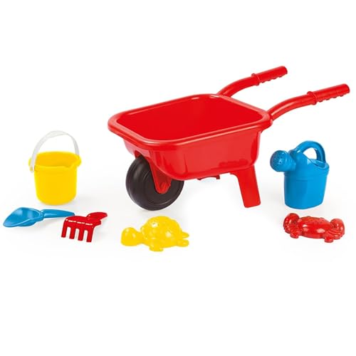 Dolu Carriola Set Spiaggia per Bambini A Partire dai 3 Anni Set Giardinaggio per Bambini Giocattoli da Giardino...