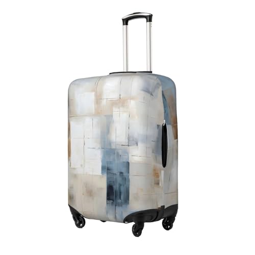 Abstract Art Luggage Cover Washable Elastic Suitcase Cover Anti-Scratch Travel Luggage Protector Covers for Kids Adult L fits 25-28 inch Suitcase2