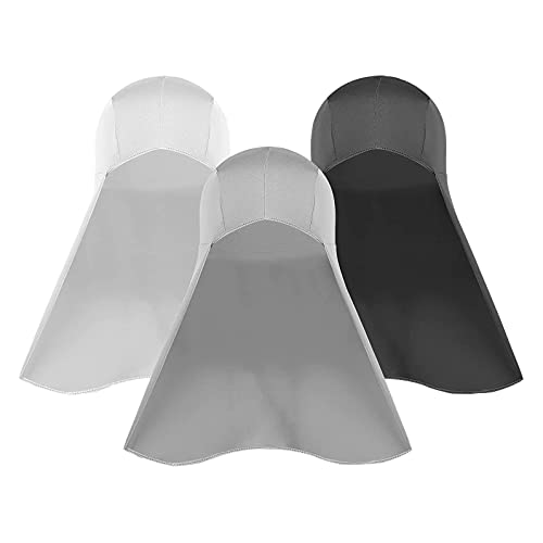 Tassety 3 Unidades de Forro Interior para Protector de Cuello con protección para el Cuello, Forro Interior de Calavera, disipa el Sudor, protección Solar con para de protección Solar