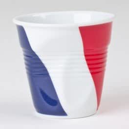 Révol - Gobelet Tasse Froissé 8cl - Drapeau Français France
