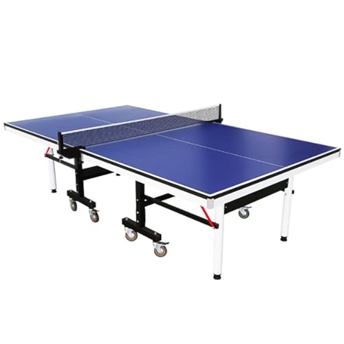 Kompakter Klappbarer Tischtennistisch, Tischtennis-Indoor-Spiel, Ping-Pong-Set, Tragbarer, Einfach Und Schnell Zu Installierender Spieltisch FüR Drinnen Und DraußEn