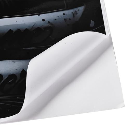 Image of Blueshyhall 2PCS Car B-Pillar Vinyl Decals, Horror Skull Skeleton Personalized Vehicle Door Pillar Sticker, Waterproof Sun Protection Scratch Cover