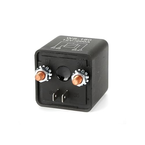 Relé de arranque 120A 12V interruptor alimentación principal coche 4 pines 6