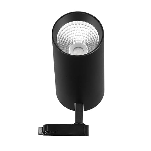 Image of Pack of 2, 20 Watt, Warm White Black Colour Track Light, Spot Light /Focus Light (Heavy Gauge), Track Rail Not Included (Pack of 2, Warm White, 20, Watts)