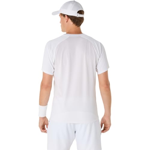 ASICS Men's Match ACTIBREEZE Short Sleeve TOP Tennis Apparel2
