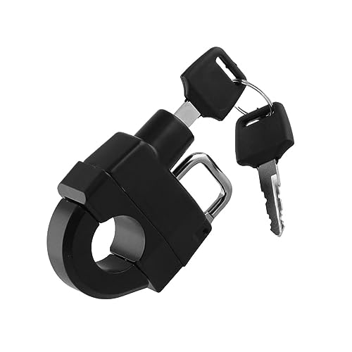 Antivol de casque guidon moto 25 mm alliage zinc portable et léger