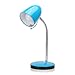 Produktbild Leselampe Retro Schreibtischlampe Tischlampe Arbeitsplatzlampe Nachttischleuchte mit Gelenk-Arm aus Metall, Blau