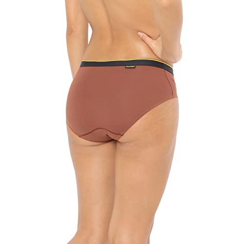 Image of Bummer Women's Modal Hipsters (Pack of 1) (HIESP01S Espresso Brown S)