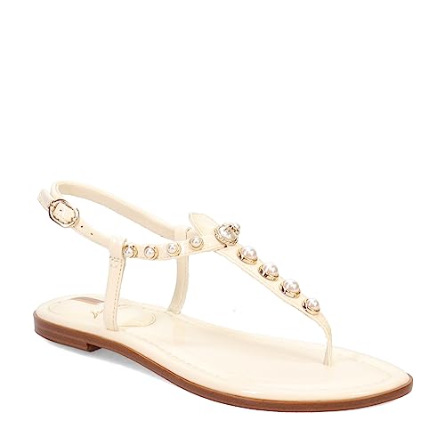 Image of Gigi Gold Boa Signet Flat Sandal by Sam Edelman