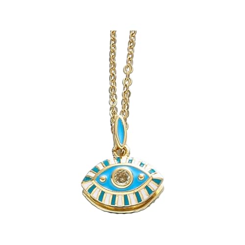 Collier Mauvais œil pour Hommes et Femmes avec Pendentif Tour de Cou