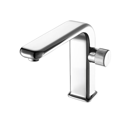 Mitigeur de salle de bains gris pour une vasque haute tendance