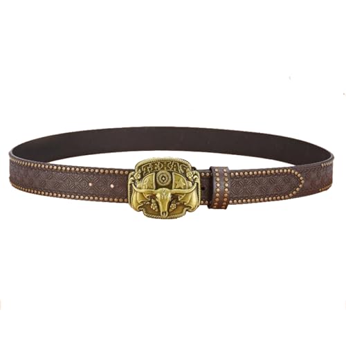 Ceinture cowboy en cuir pour vos jeans de tous les jours style authentique