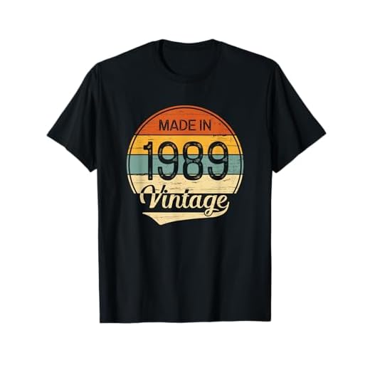 Regalo Hombre Mujer Cumpleaños 1989 - Vintage Made in 1989 Camiseta
