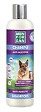INGREDIENTES NATURALES: Champú de máxima calidad para perros con ingredientes naturales: Margosa, Geraniol y Lavandino.