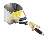 ATPEAM 4 Jet Stucco Wall Sprayer Pneumatic Cement Mortar Spray Gun Hopper Concrete Stucco Plaster Paint Wall Tool