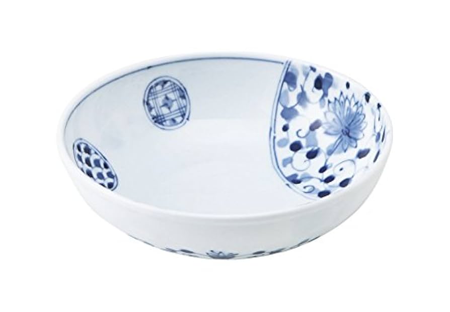 Amazon.co.jp: 花伊万里 うすかる 16×5cm 煮物鉢 美濃焼 国産