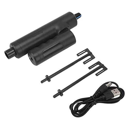 Glomora Handheld Electric Resin Mixer Foldable Electric Resin Stirrer for Mixing Paint Ceramics Glaze Pigment (Black)