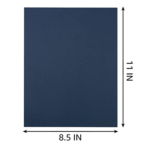 30 Sheets Navy Blue Cardstock Paper 8 1/2 X 11 Inches Thick Paper For Crafts, Diy Cards And Invitations (Navy Blue) #TOP1