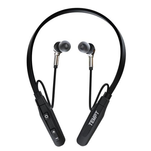 TEMPT Groove Air Neckband, 35 Hours Playtime, Type C Fast Charging, BT V5.2, 10MM Drivers with...