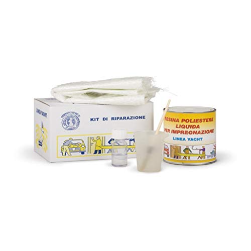 Kit Riparazione Fibroresina Adatto per Rifacimento...