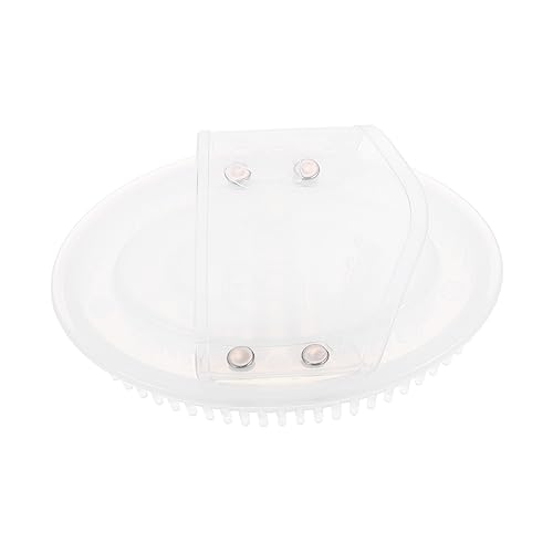 BIUDECO Brosse de Massage Corporel Silicone pour Tête et Corps Outil Relaxant Antistress pour Circulation Sanguine et Douleurs Musculaires Portable et pour Soins Capillaires et Massage