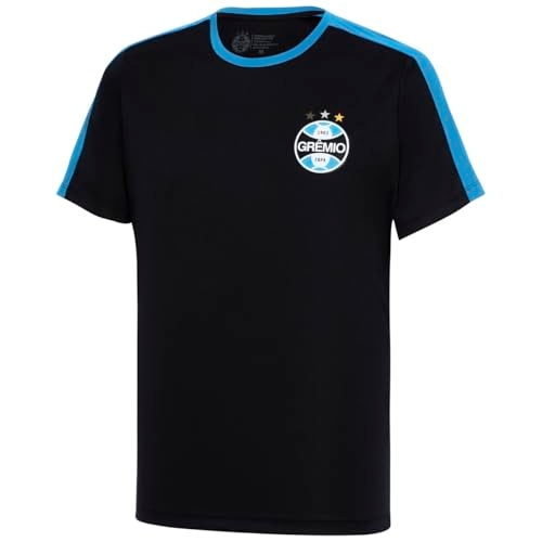 Camiseta Grêmio Recorde Masculina, Preto, P