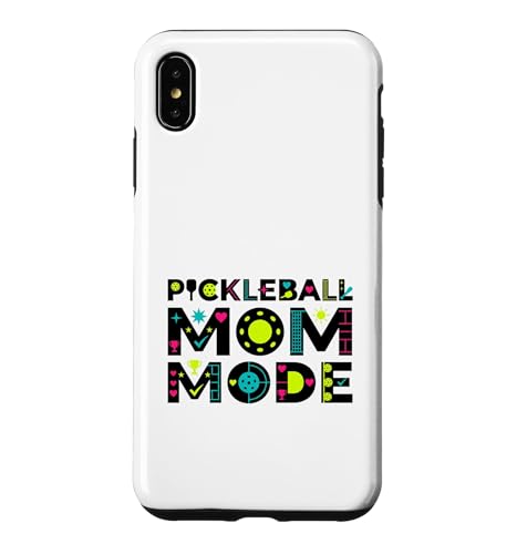 Pickleball Mom Mode Graphic Sports Mom Pickleball Lover �X�}�z�P�[�X iPhone XS Max �p