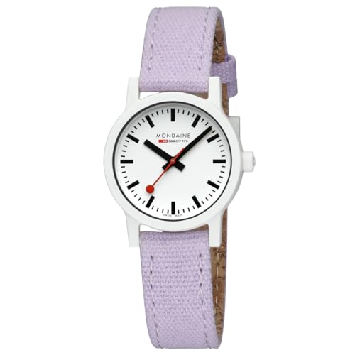 Montre lavande sauvage Mondaine femme pour un style estival