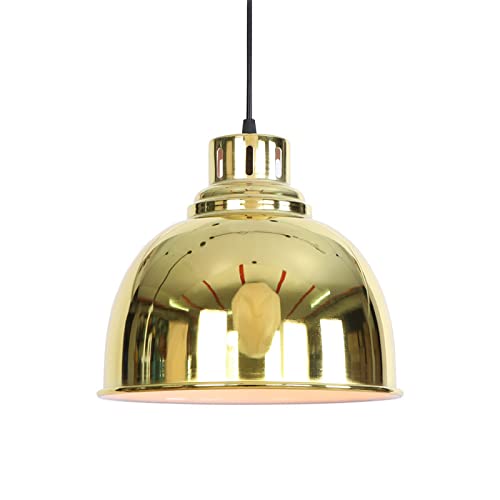 Luces Colgantes ideales para iluminar la isla de cocina con estilo dorado