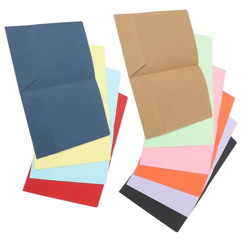 Porte-documents A4 double poche en papier pour organiser vos contrats professionnels