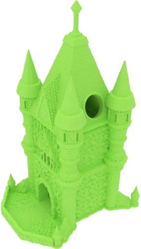 Torre de dados Fates End Cleric con acabados detallados de estetica catedral