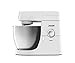 Kenwood Küchengeräte Chef XL KVL4101W - Robot de cocina (6,7 L, acero inoxidable, sistema de seguridad Interlock, 1200 W, incluye juego de 3 piezas y cuenco secundario) color blanco