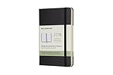 Moleskine 12 Month Weekly Horizontal Planner, Pocket, Black, Hard Cover (3.5 x 5.5)