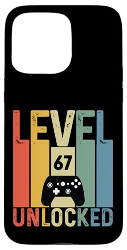 Level Sixty-Seven Unlock Video Game Meme 67 X}zP[X iPhone 15 Pro Max p