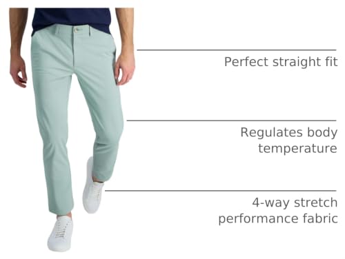 Image of Haggar Sport Men's Travel Performance Pant, Straight Fit