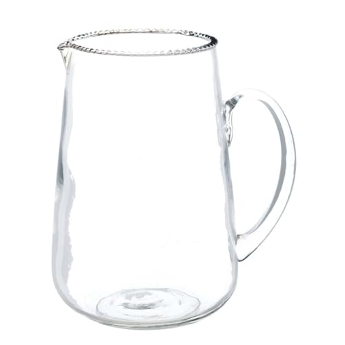 Blanc Mariclò Caraffa in vetro 'Erbario D'Arte' Shabby chic 20x15x22 cm