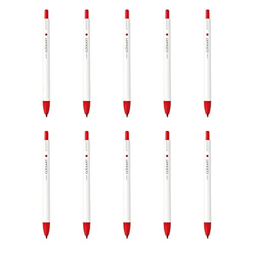 ゼブラ 水性ペン クリッカート 赤 10本 B-WYSS22-Rのサムネイル