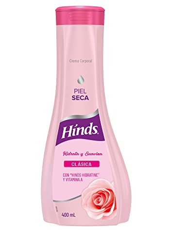 Cremas Y Tratamientos, Music HINDS | Crema corporal Clásica | para Piel seca | hidrata y suavizan | hinds hidratine | con Vitamina A | Brinda Luminosidad a la piel | Crema corporal...