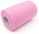 combinar falda de tul rosa ✿ Aplicación de bricolaje: el rollo de tul se puede utilizar para hacer bodas, celebraciones, ceremonias de graduación, ocasiones especiales, banquetes, decoraciones. Estas cintas de encaje se pueden convertir en pajaritas y otras formas para la decoración de mesas y paredes, para techos drapeados, para envolver regalos, en bolsas de regalo, como bandas y para ramos de novia.