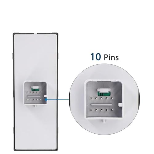 Bouton lève-vitre électrique 5ND959857 à double commande fluide pour GTI - 3