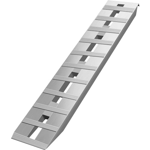 VEVOR 1520 x 305 mm Aluminiumrampen 2 STK. ATV-Rampen Laderampen 6000 lbs / 2722 kg Kapazität Bis zu 16 Zoll / 406 mm Ladehöhe