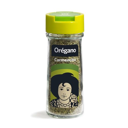 Carmencita Orégano Hoja, Tarro de Cristal con Dosificador 8g