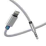 🦌【LO QUE OBTIENE】Puede obtener MTAKYI Lightning a cable de audio de 3,5 mm, tenga la seguridad de que el cable Lightning a auxiliar se ha probado muchas veces para garantizar que reciba productos de alta calidad.