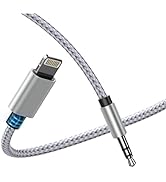 Lightnning vers Câble Auxiliaire 3,5 mm 1 m [certifié Apple MFi] Câble Auxiliaire iPhone pour Hau...