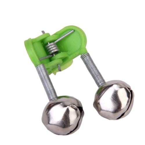 Generic 20Pcs Fishing Rod Bell Bite Lure Alarm Twin Bell Ring