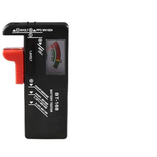 BKSMD Universal Battery Tester Checker Load Test Volt Checker for AA/AAA/C/D / 9-Volt Rectangular and Button Cell Batteries