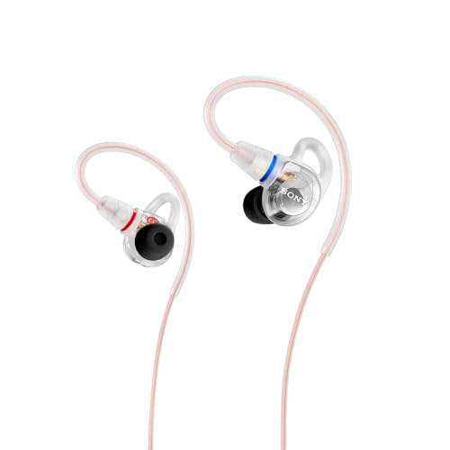 Image of Sony IER-M500 Wired in-Ear Monitor Earphones with Secure Fit, Clear | for Professional & Live Performances, Strong Noise Isolation, Customizable Fit with Multiple Sizing Options, Comfortable