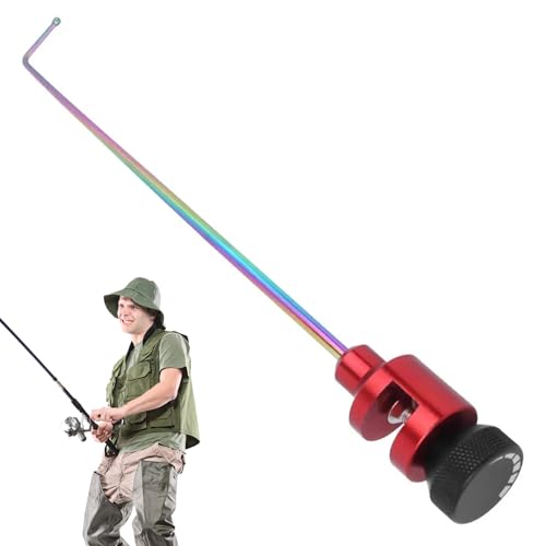 Fishing Hook Remover Tool | Alloy Detacher Descending Extractor,with Storage Tube Fish Hook Detacher,for Adult Men Fisherman Saltwater Freshwater Kayak Boat Lake Sea All Fishing Environments